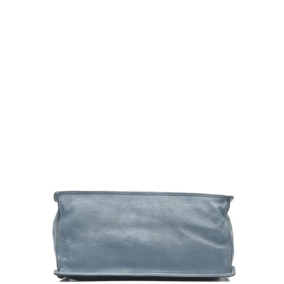 PRADA Blue Leather Shoulder Bag - Picture 4 of 13